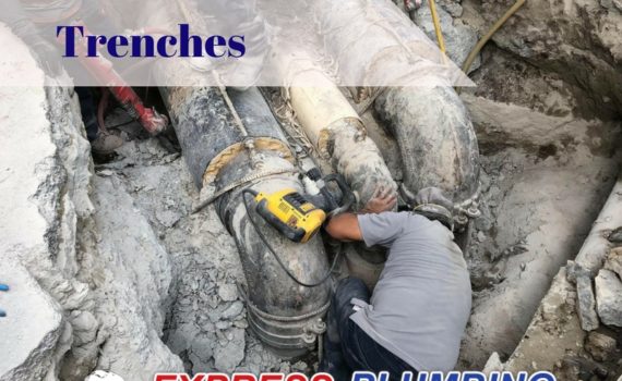 Bay Area underground pipe repair by eps express plumbing